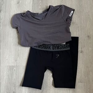 Gymshark Short Sleeve Tee in Gray